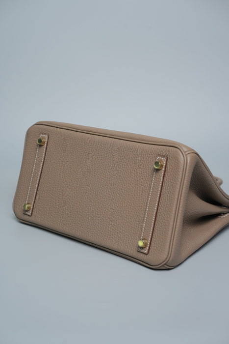 Hermes Birkin 30 in Etoupe Togo Ghw (Brand New)