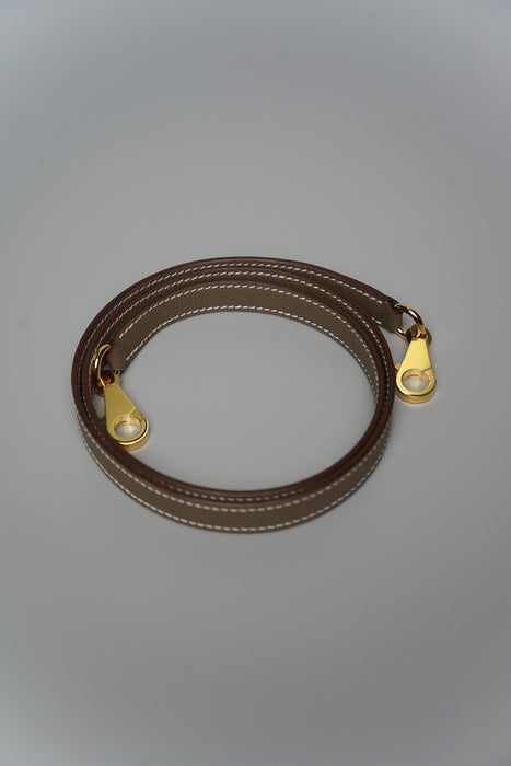 Hermes Kelly 25 Sellier in Etoupe Ghw (Brand New)