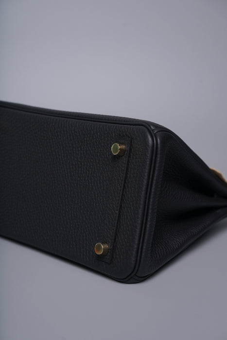 Hermes Birkin 25 in Noir Ghw (Brand New)
