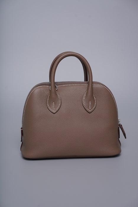 Hermes Mini Bolide in Etoupe Evercolor Phw (Brand New)
