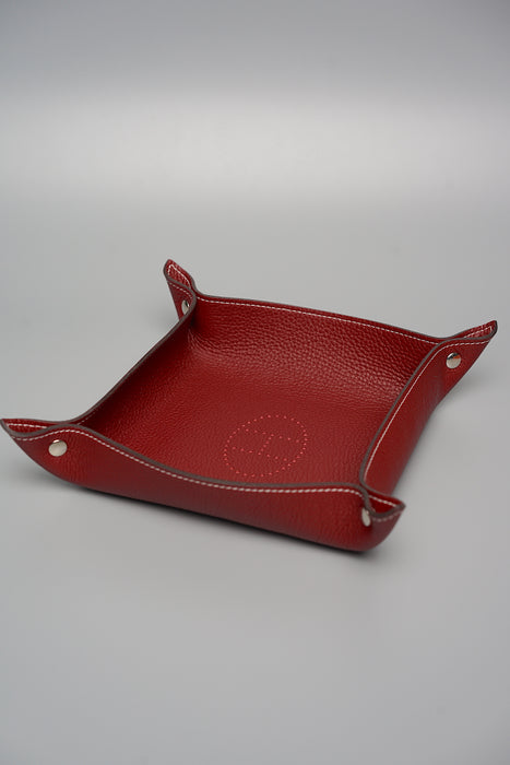 Hermes Change Tray in Rouge H