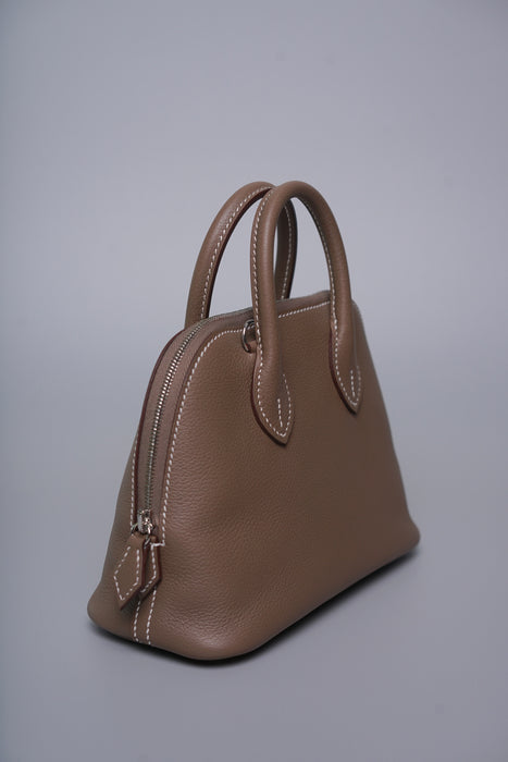 Hermes Mini Bolide in Etoupe Evercolor Phw (Brand New)