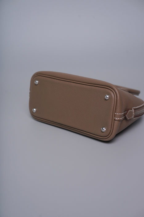 Hermes Mini Bolide in Etoupe Evercolor Phw (Brand New)