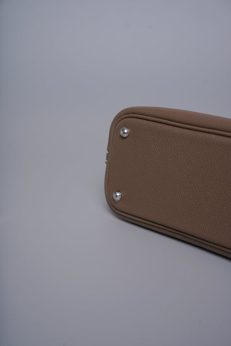 Hermes Mini Bolide in Etoupe Evercolor Phw (Brand New)