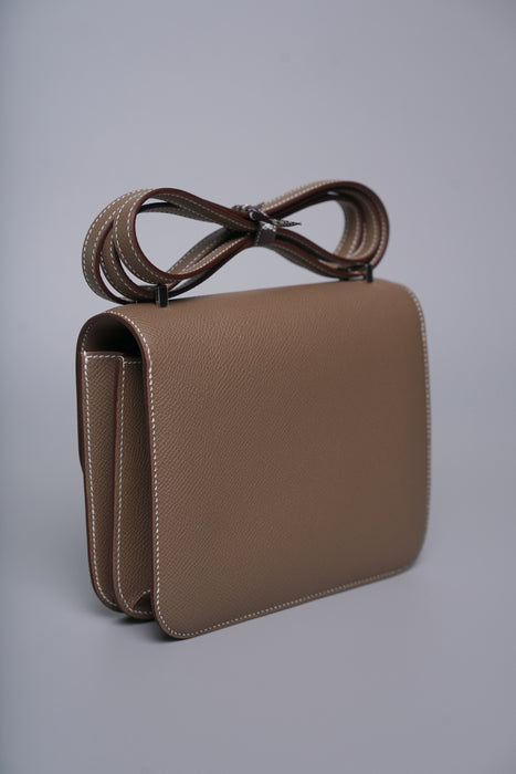 Hermes Constance 18 in Etoupe Epsom Phw (Brand New)