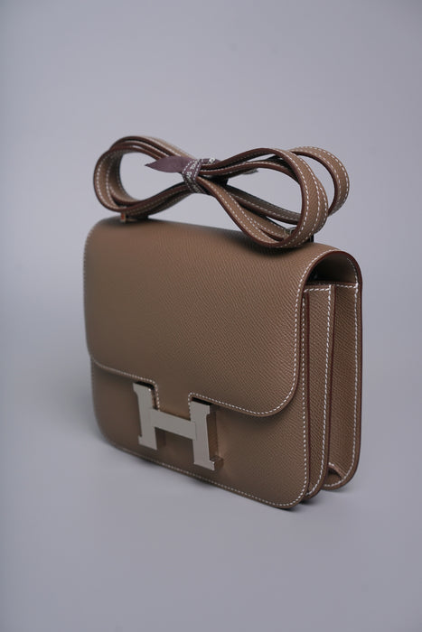 Hermes Constance 18 in Etoupe Epsom Phw (Brand New)