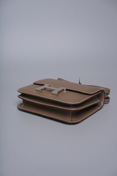 Hermes Constance 18 in Etoupe Epsom Phw (Brand New)