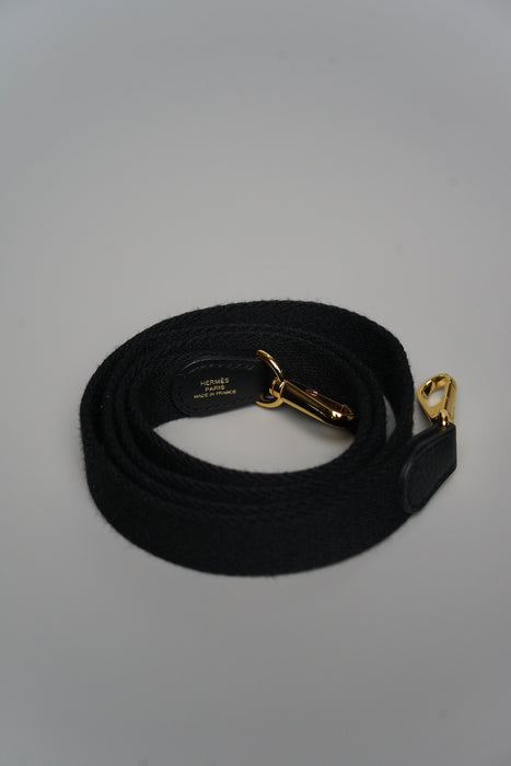 Hermes Mini Evelyne in Black Ghw (Brand New)