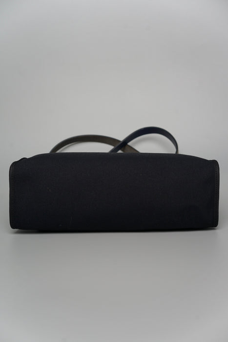 Hermes Herbag 31 in Navy / Noir Phw