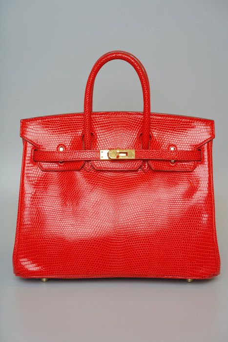 Hermes Birkin 25 in Rouge Lizard Ghw - Coming soon