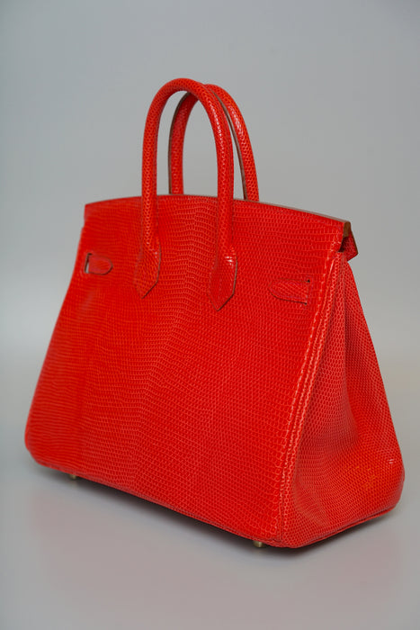 Hermes Birkin 25 in Rouge Lizard Ghw - Coming soon