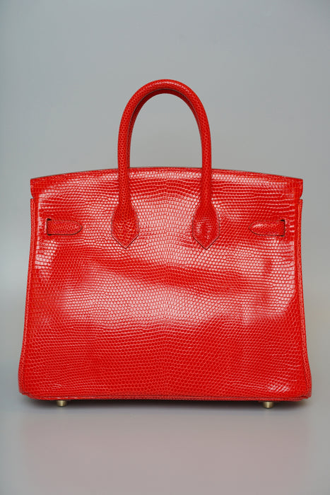 Hermes Birkin 25 in Rouge Lizard Ghw - Coming soon