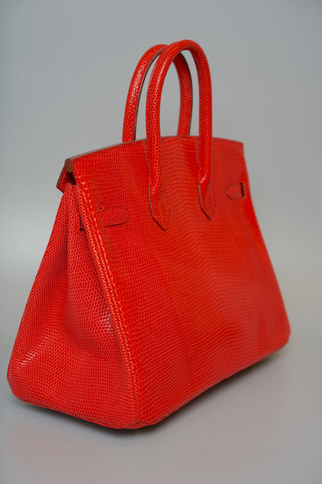 Hermes Birkin 25 in Rouge Lizard Ghw - Coming soon