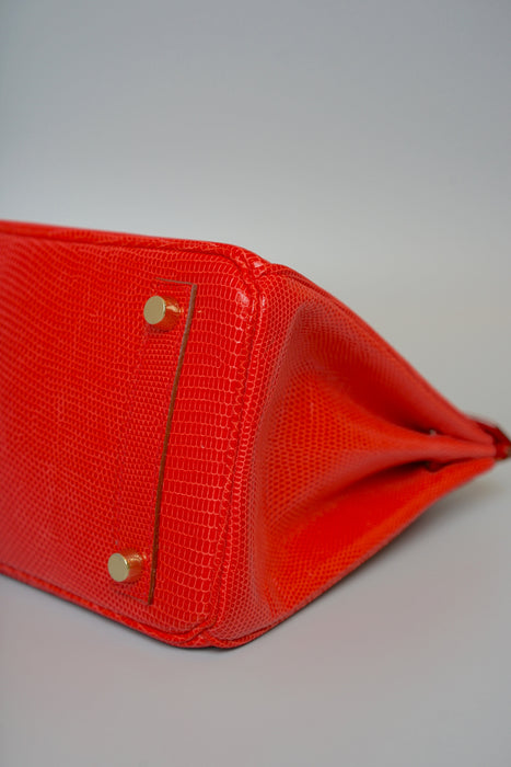 Hermes Birkin 25 in Rouge Lizard Ghw - Coming soon