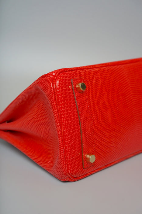 Hermes Birkin 25 in Rouge Lizard Ghw - Coming soon