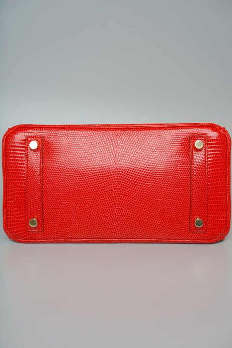 Hermes Birkin 25 in Rouge Lizard Ghw - Coming soon