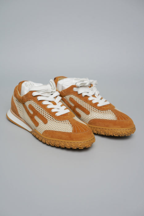 Hermes Jet Sneaker in Beige Lin/Naturel Size 38 (Brand New)