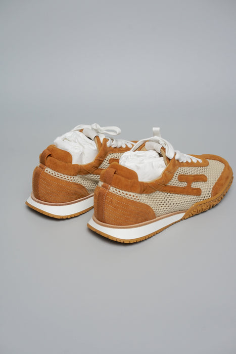 Hermes Jet Sneaker in Beige Lin/Naturel Size 38 (Brand New)