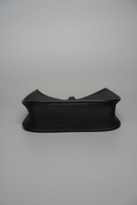 Hermes Mini Evelyne in Black Ghw (Brand New)