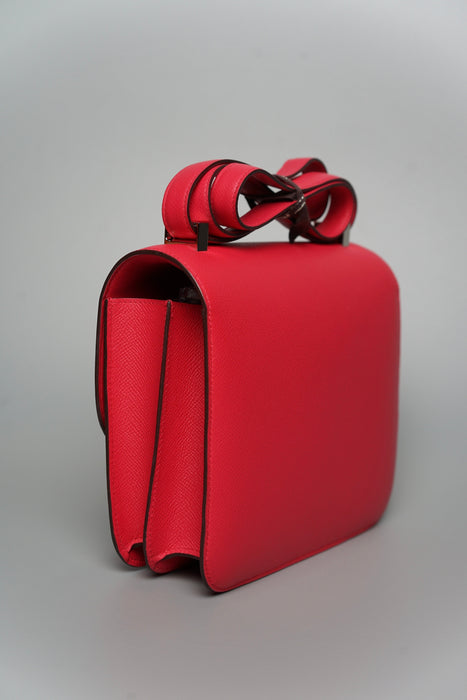 Hermes Constance 24 in Rose Extreme Phw