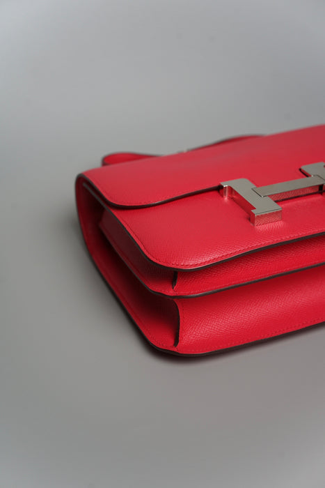 Hermes Constance 24 in Rose Extreme Phw