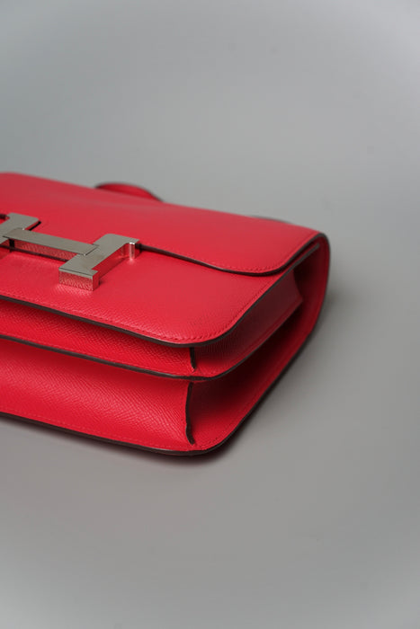 Hermes Constance 24 in Rose Extreme Phw