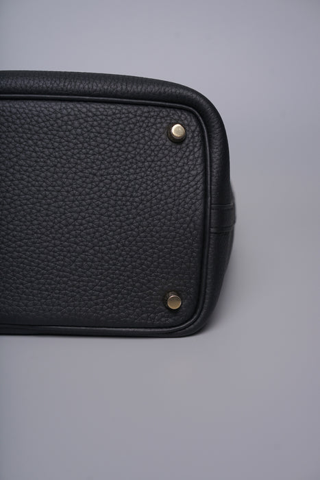 Hermes Picotin 18 in Noir Ghw (Brand New)