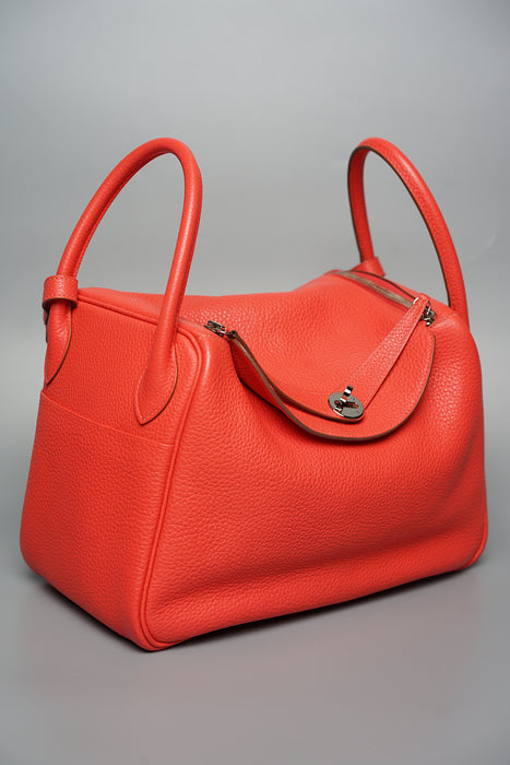 Hermes Lindy 30 in Rose Jaipur Phw