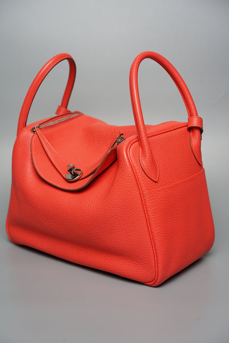 Hermes Lindy 30 in Rose Jaipur Phw