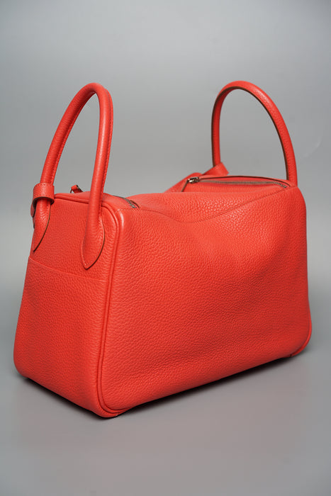 Hermes Lindy 30 in Rose Jaipur Phw