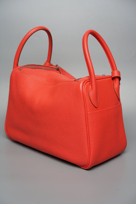 Hermes Lindy 30 in Rose Jaipur Phw