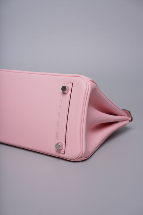Hermes Birkin 25 in Rose Sakura Swift Phw