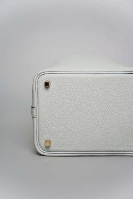 Hermes Picotin 18 in Bleu Pale Ghw