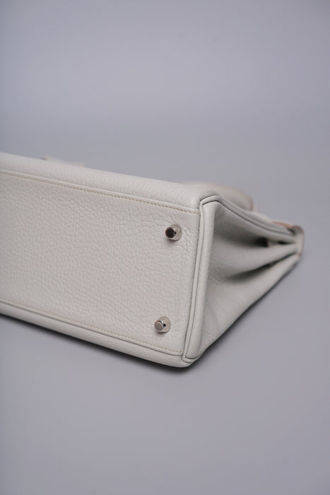 Hermes Kelly 32 in Gris Perle Phw