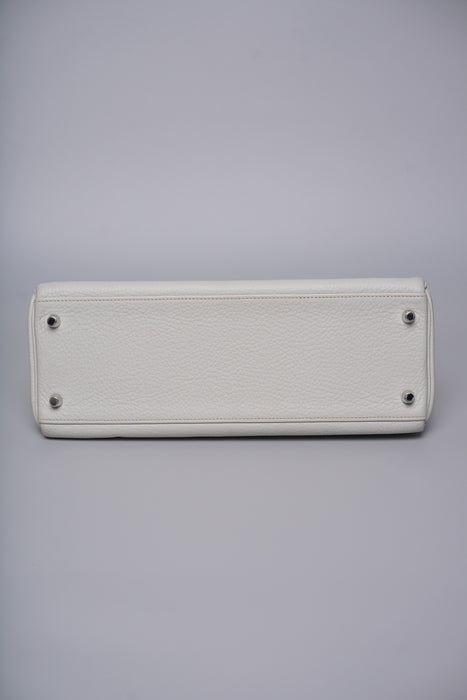 Hermes Kelly 32 in Gris Perle Phw