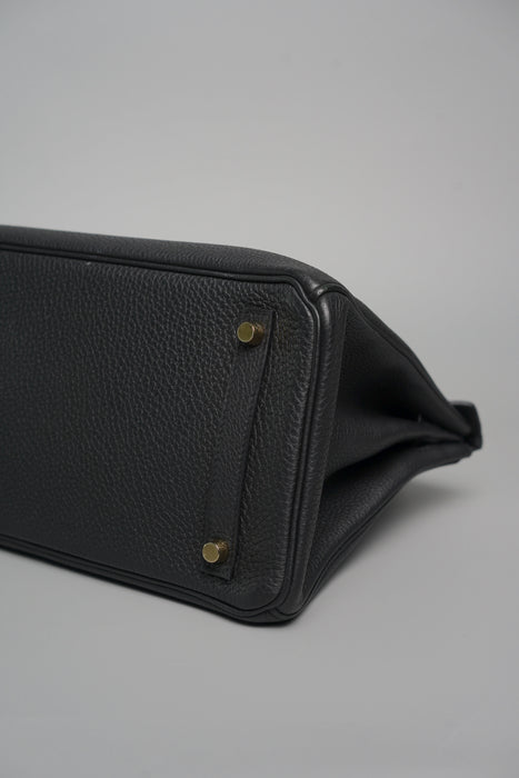 Hermes Birkin 30 in Noir Togo Ghw