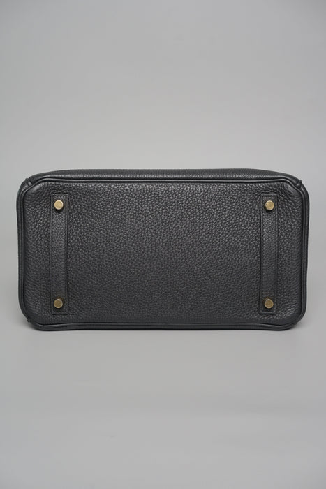 Hermes Birkin 30 in Noir Togo Ghw