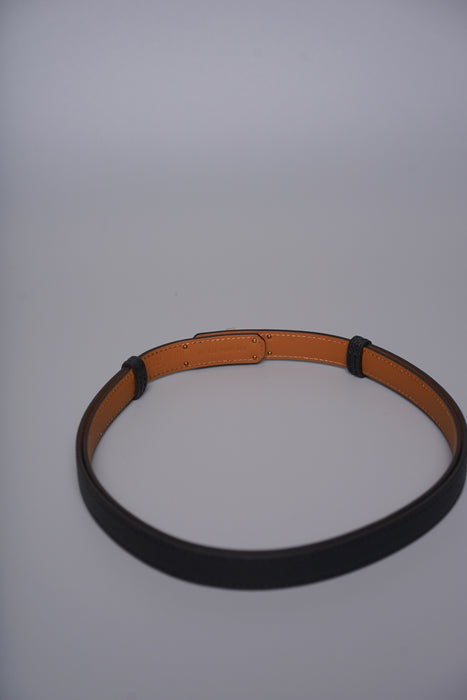 Hermes Kelly 18 Belt in Noir Rghw (Brand New)