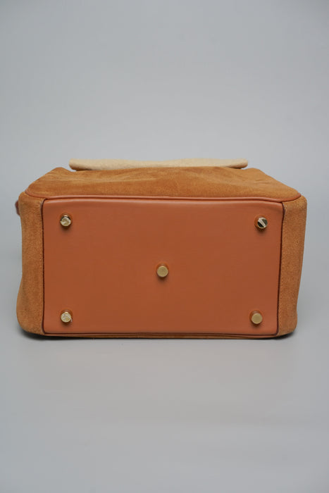 Hermes Lindy 26 in Grizzly Gold Ghw