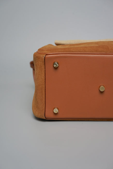 Hermes Lindy 26 in Grizzly Gold Ghw