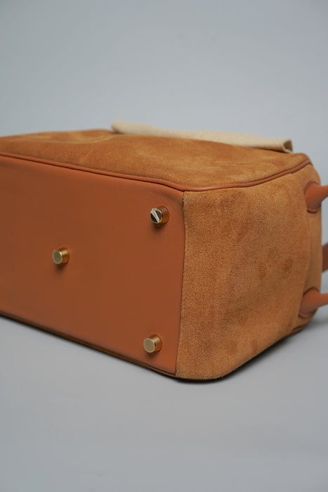 Hermes Lindy 26 in Grizzly Gold Ghw
