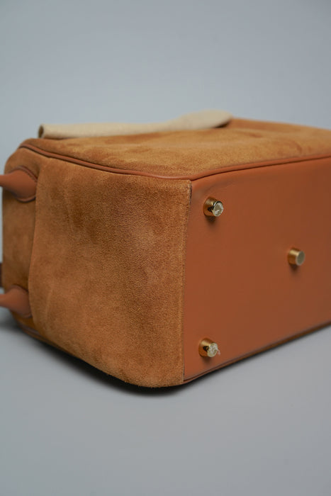 Hermes Lindy 26 in Grizzly Gold Ghw