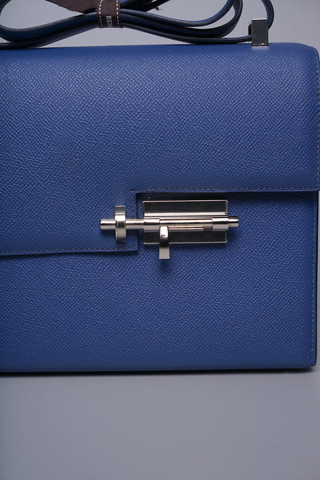 Hermes Verrou 21 in Blue Paradise Epsom Phw