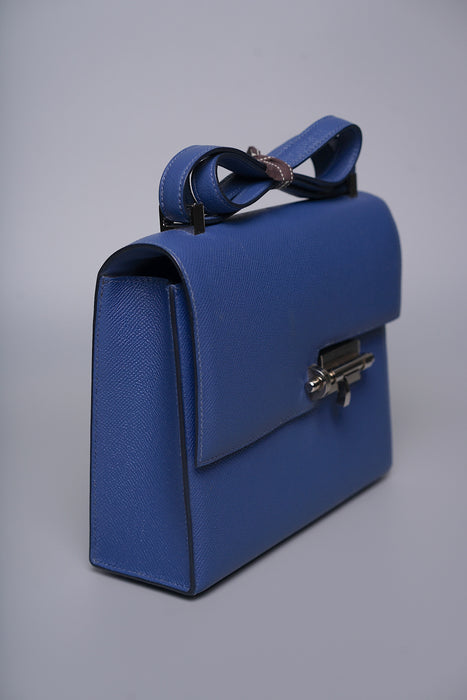 Hermes Verrou 21 in Blue Paradise Epsom Phw