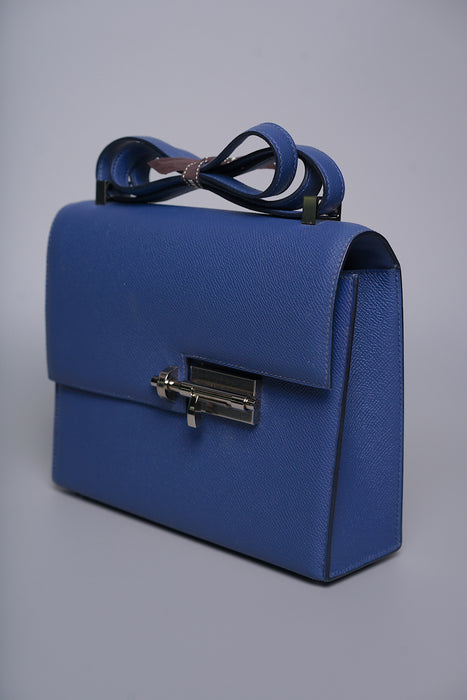 Hermes Verrou 21 in Blue Paradise Epsom Phw