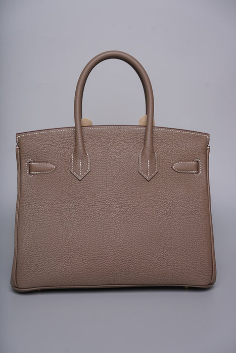 Hermes Birkin 25 in Etoupe Togo Ghw (Brand New)
