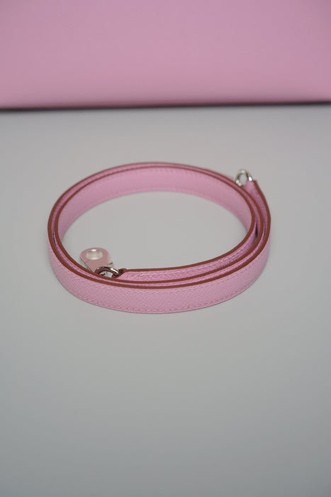Hermes Kelly 25 in Mauve Sylvestre Epsom Phw (Brand New)