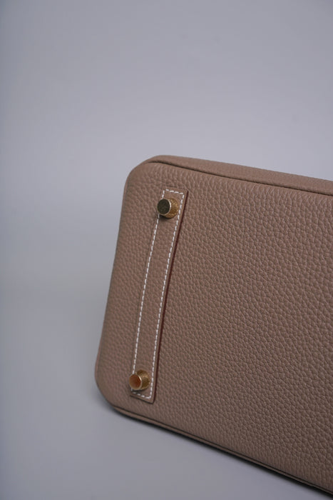Hermes Birkin 25 in Etoupe Togo Ghw (Brand New)