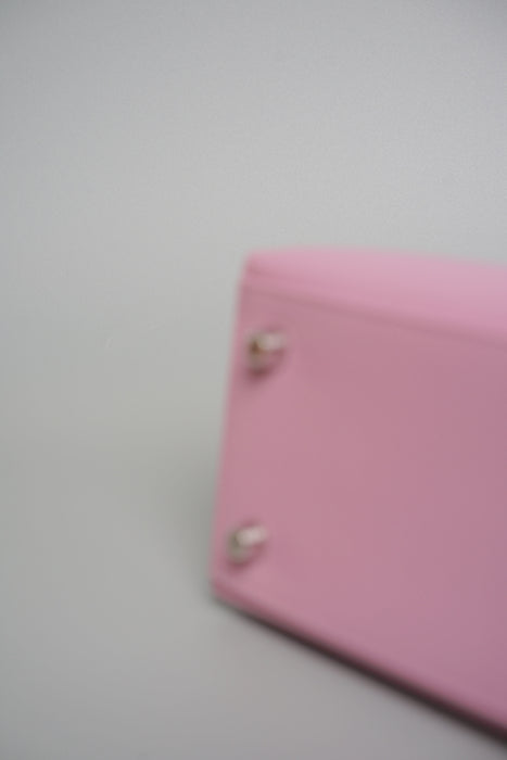 Hermes Kelly 25 in Mauve Sylvestre Epsom Phw (Brand New)