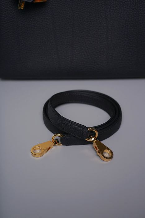 Hermes Kelly 25 in Noir Togo Phw (Brand New)